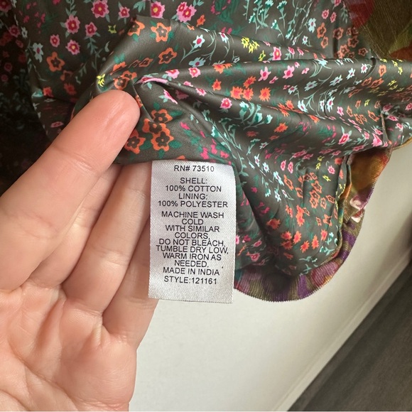 Like New Ivy Jane corduroy floral boho blazer - Picture 8 of 9